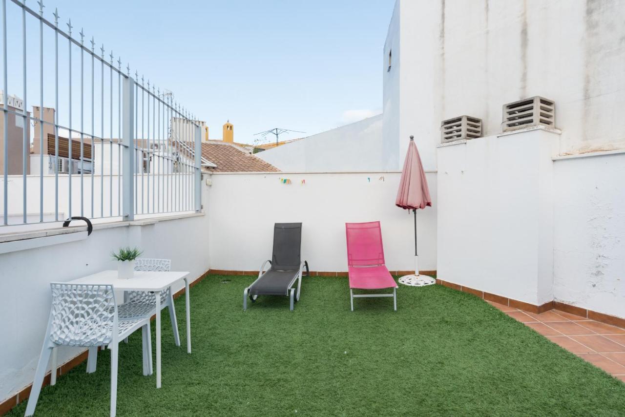 Ferienwohnung Atico Centro Historico A/C Bbq Wifi Málaga Exterior foto